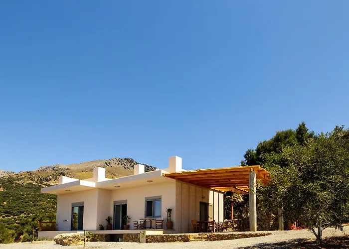 Almond Cottage With A Sea View Above Plakias